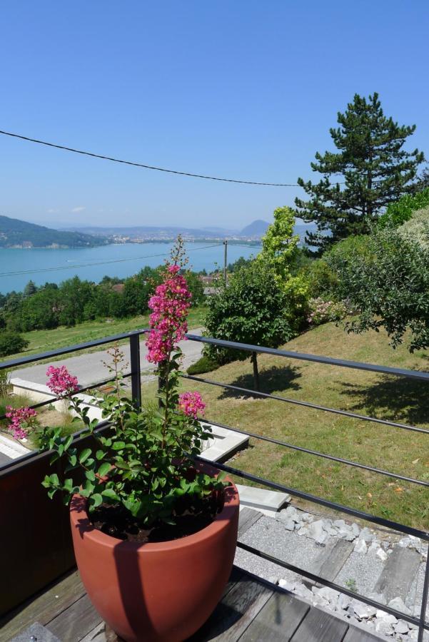 Le Clos Du Lac - Location De Chambres Veyrier-du-Lac Exteriör bild