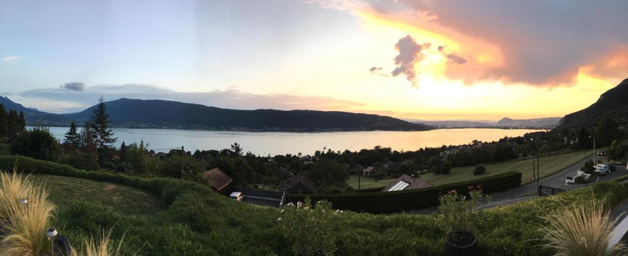 Le Clos Du Lac - Location De Chambres Veyrier-du-Lac Exteriör bild
